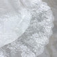 WD-107　【レンタルのみ】半袖フリル天使の羽付編み上げウエディングドレス